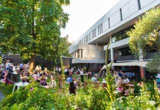 RCP London Event Photography Garden Guests