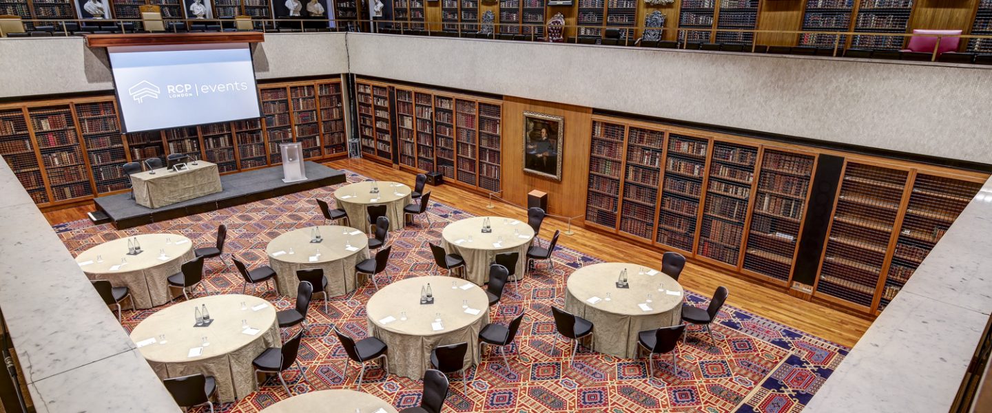 Inside Dorchester Library Cabaret At RCP London