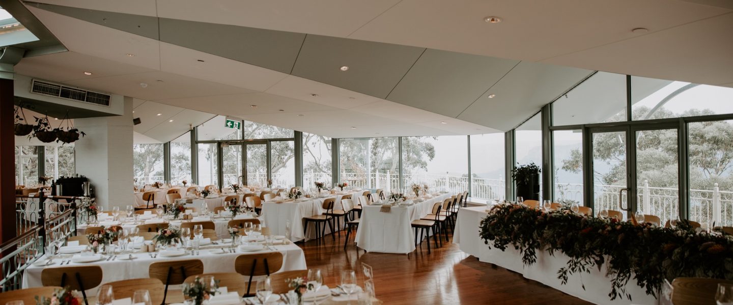 The Lookout Echo Point Blue Mountains event venue