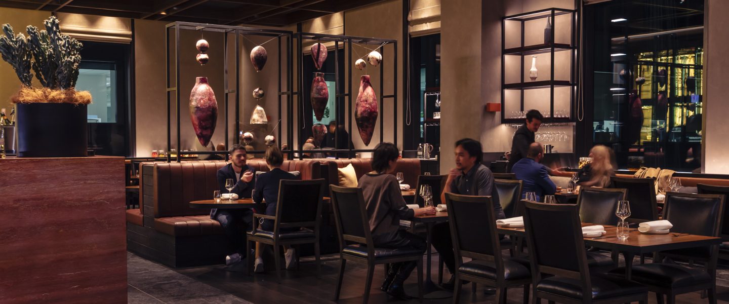 Dining Guests At La Madonna Restaurant & Bar