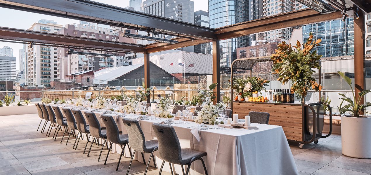 Rooftop Terrace At Rydges Melbourne