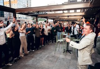 Bossley Rooftop Cocktail Event