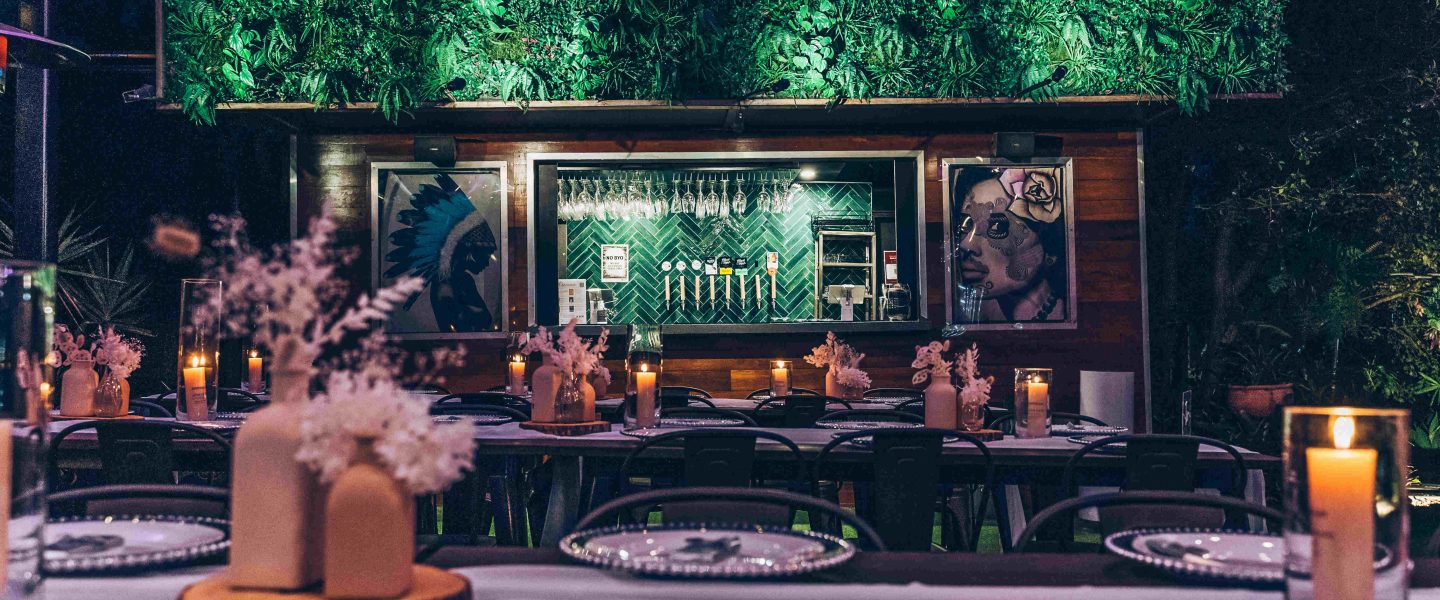 Garden Bar Reception At Arcana Brisbane