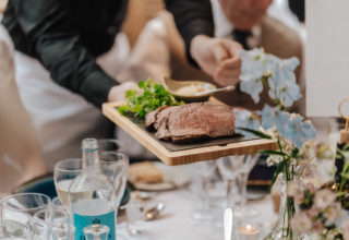 Larmer Tree Wedding Emine Photography Food