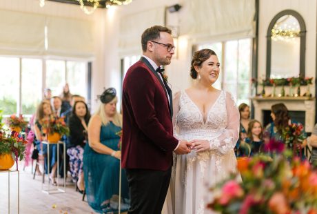 Groom And Bride At Larmer Tree