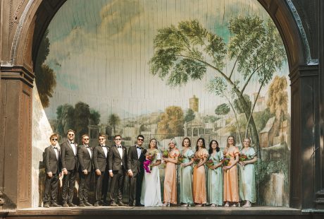 Bride, Groom And Guests Shot At Larmer Tree