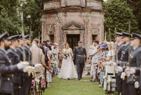Newlywed Photo At Larmer Tree