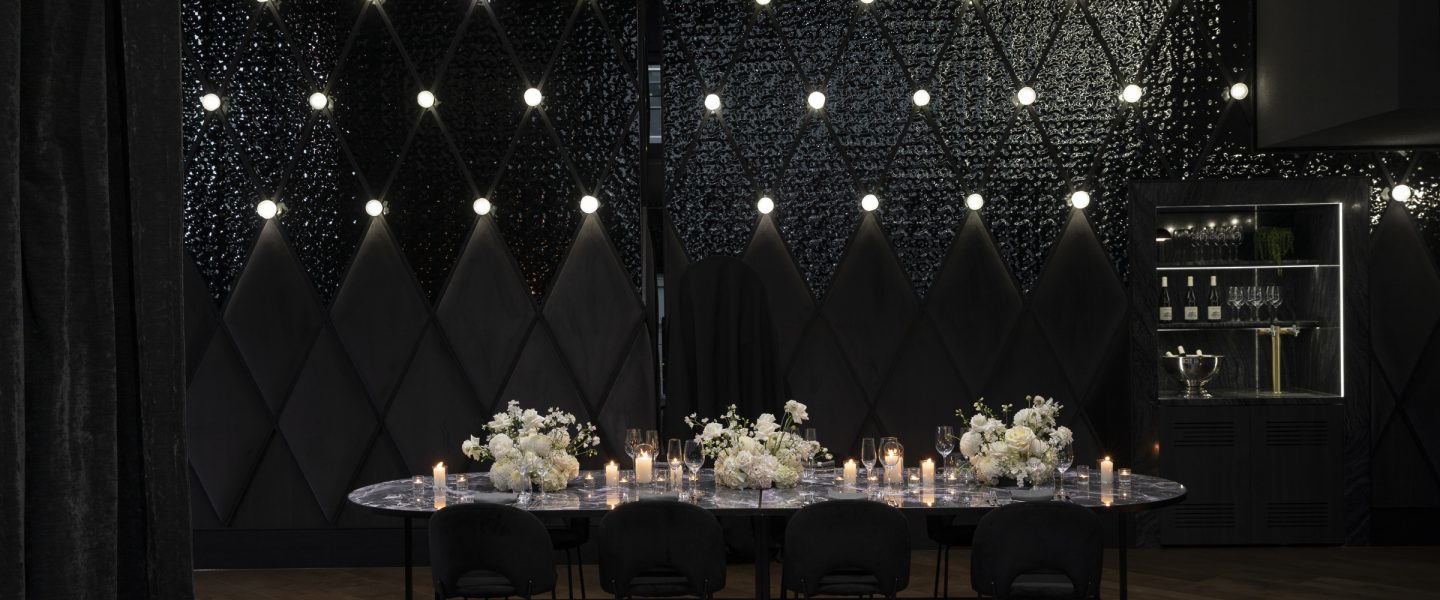 Table Setup At The Grand Room
