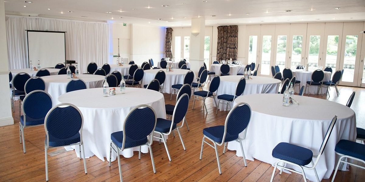 Ravens Ait Island Surrey wedding function Britania room