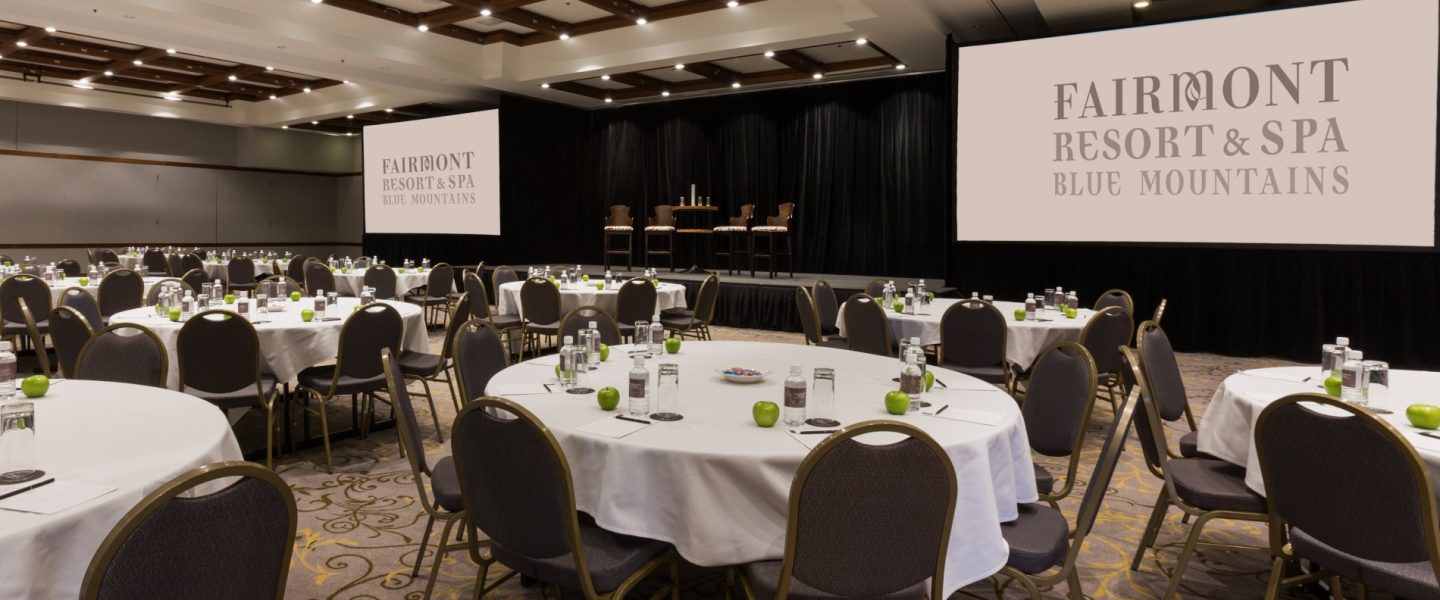 grand ballroom - fairmont resort blue mountains