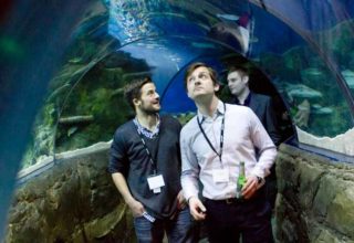 Sea Life Aquarium Event Photography Tunnel Guests