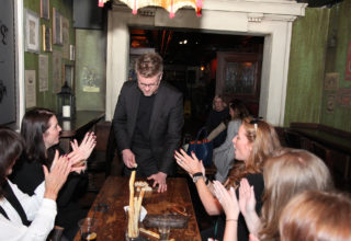 London Dungeon Event Photography Guests Clapping