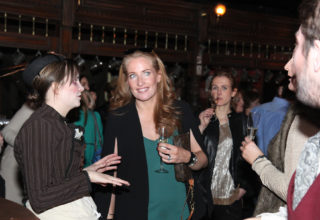 London Dungeon Event Photography Guests Having Conversation