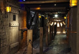London Dungeon Event Photography Corridor