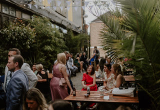 The Depot N7 Wedding Photography Outdoor Guests