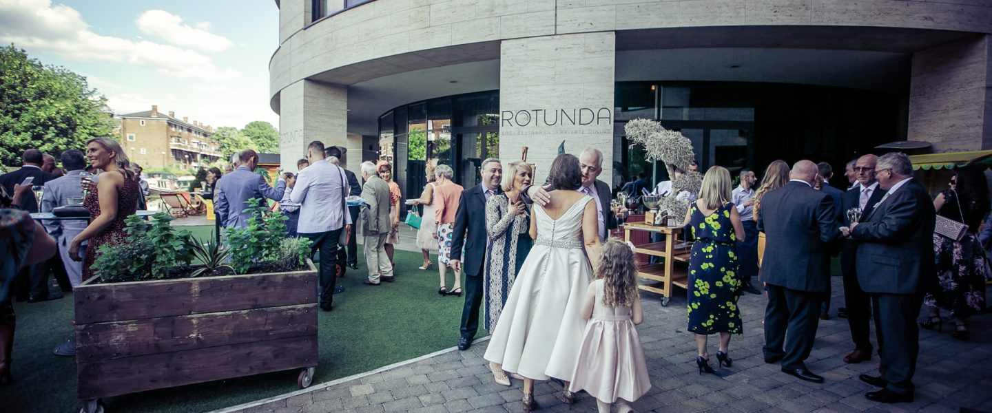 Terrace Bride Shot At Rotunda Bar & Restaurant