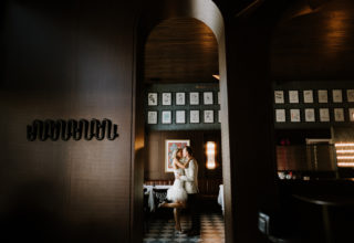 Poodle Bar & Bistro – Fitzroy wedding couple