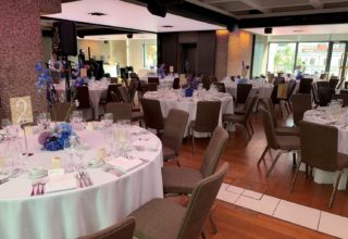 Barbican Wedding Photography Reception Setup