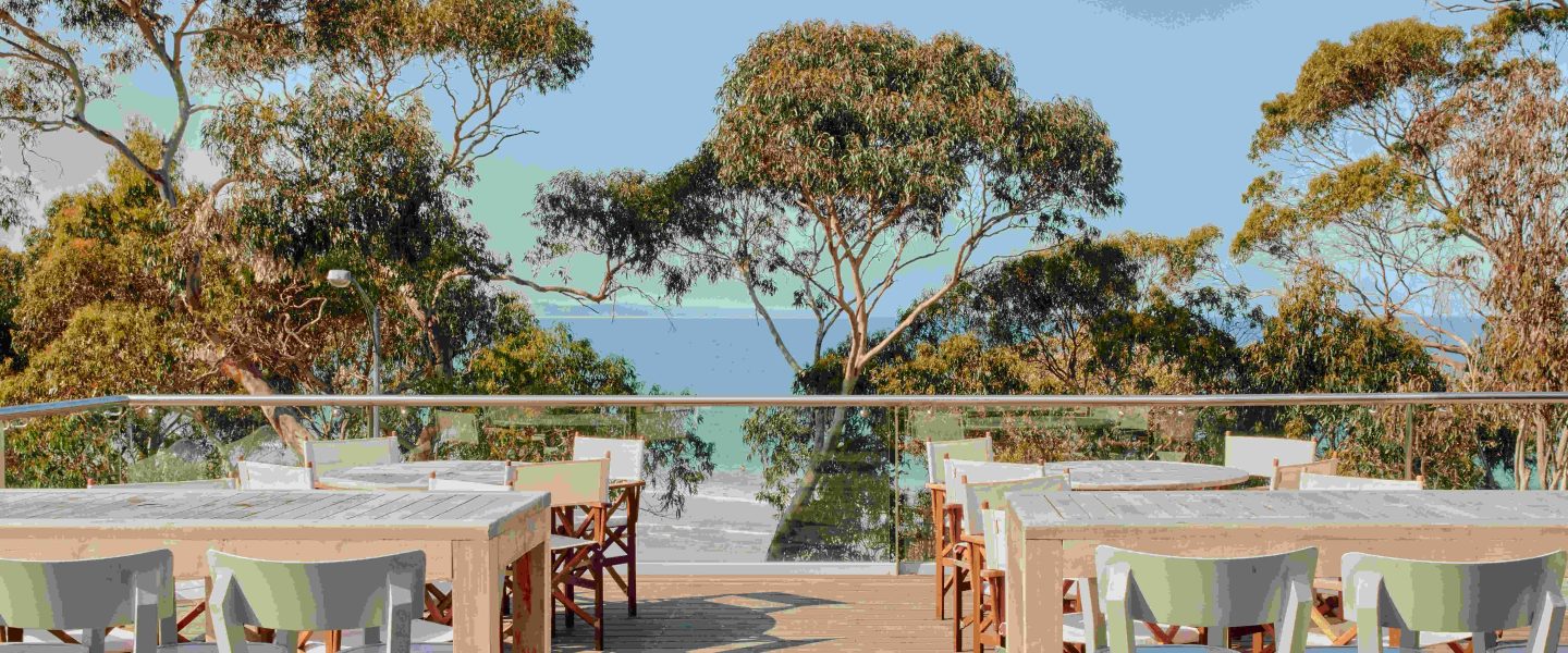 Outdoor Tables At Lorne Rooftop