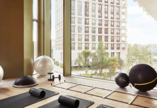 Park Hyatt London River Thames Wedding Photoraphy Gym