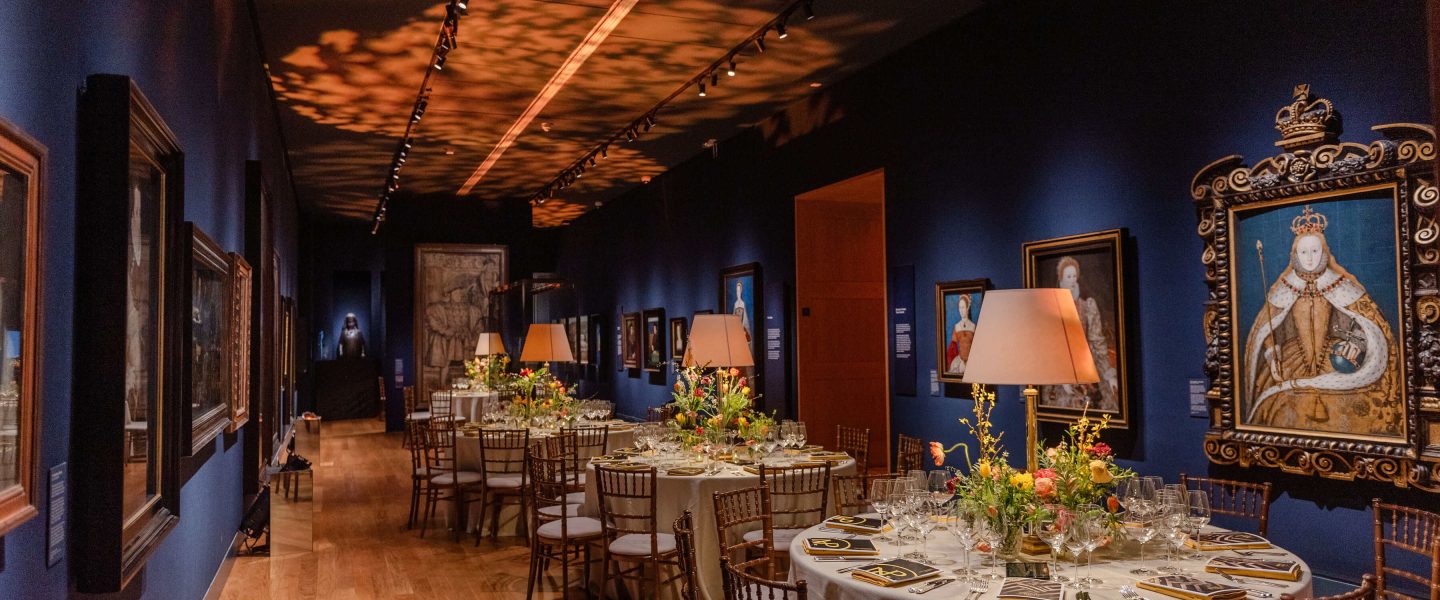 Tudor Galleries Round Tables at National Portrait Gallery