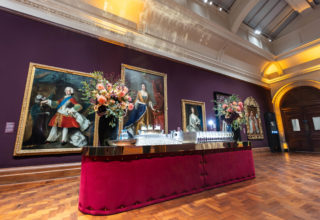 National Portrait Gallery Event Photography 17th 18th Century Galleries Wine Glasses