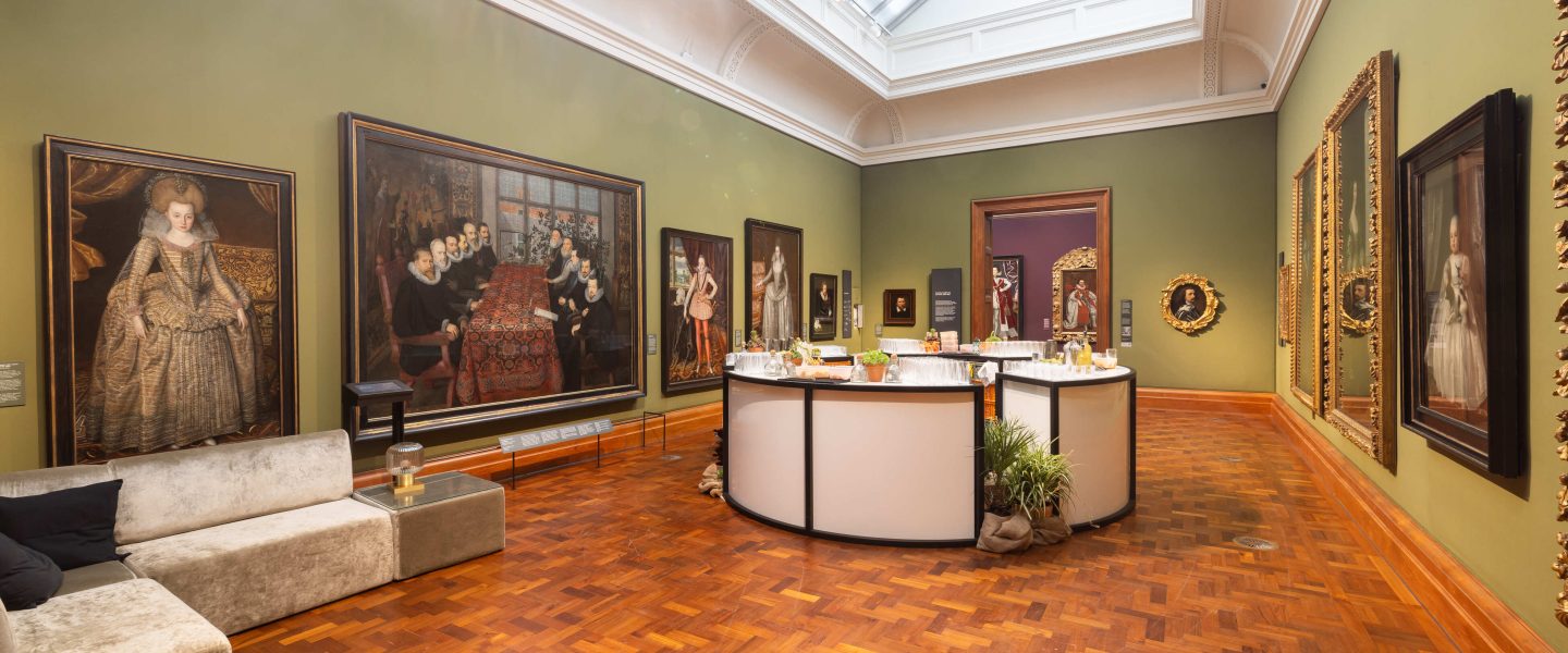 17th 18th Century Galleries Interior at National Portrait Gallery