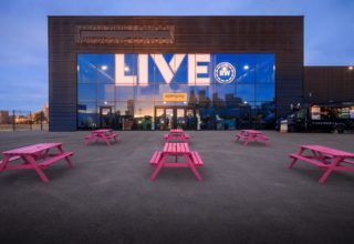 Magazine London Event Photography Outside Setup