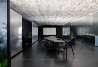 Space and Time North Melbourne Event Russell & George Photography Workspace Setup