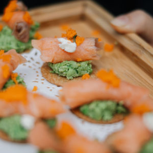 Canape at Olinda Tea House Melbourne