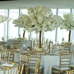 Reception Setup at SkyPoint Observation Deck