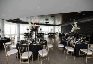 Reception Setup at SkyPoint Observation Deck