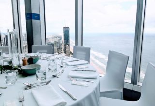 SkyPoint Observation Deck Event Photography Dining Table