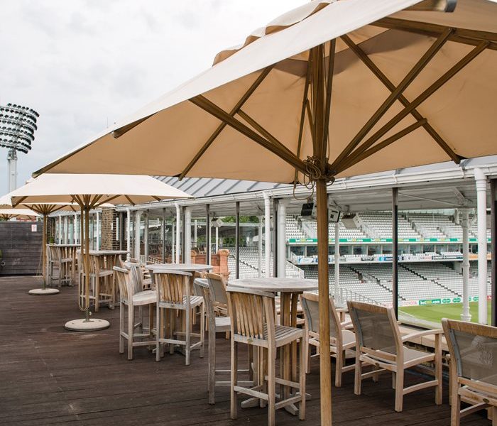 lord's cricket ground - pavilion roof terrace