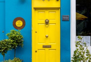 The Little Yellow Door