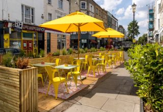 The Little Yellow Door