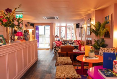 The Little Violet Door in Carnaby