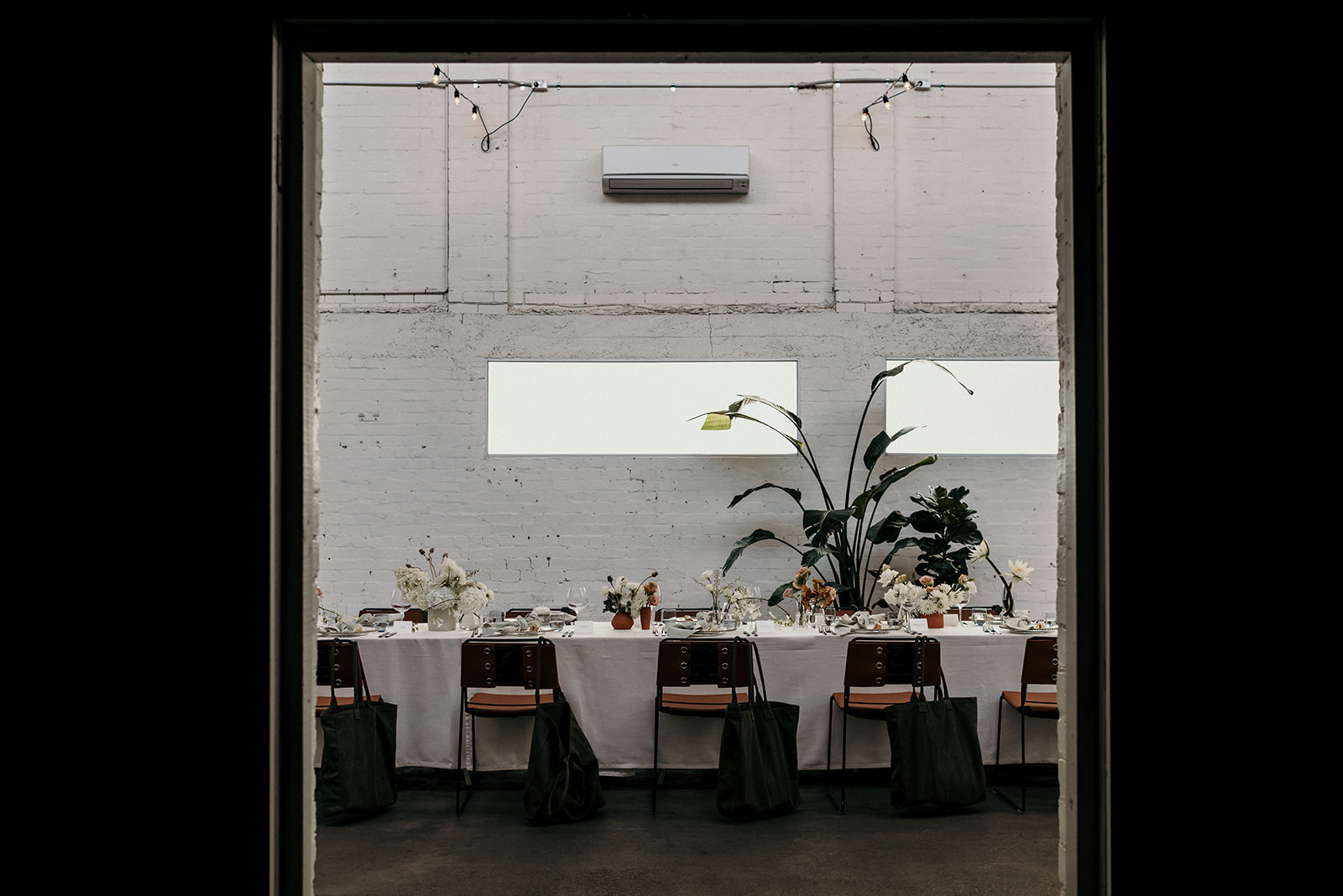 unexpected venues: a warehouse