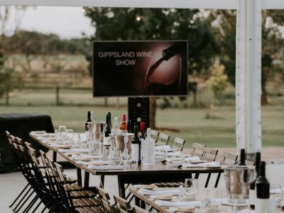 Mewburn Park - Corporate Events Venue - Inside the tent