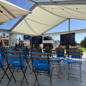 Mewburn Park - Corporate Events Venue - Inside the tent