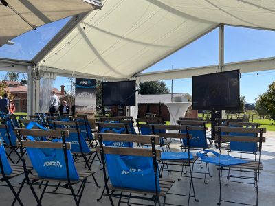 Mewburn Park - Corporate Events Venue - Inside the tent