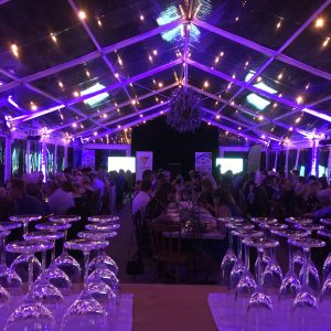 Mewburn Park - Corporate Events Venue - Inside the tent