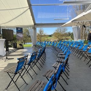 Mewburn Park - Corporate Events Venue - Inside the tents