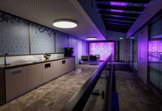 Atrium – drinks set-up